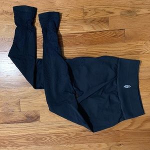 Free People Movement laser cut leggings